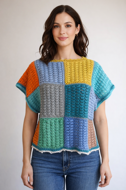 ✨ The Solstice Patchwork Top ✨