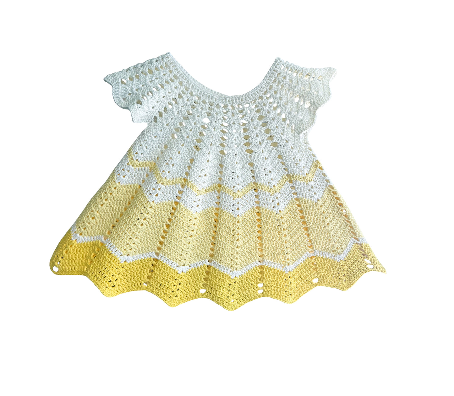 Lemon Whisper Baby Dress